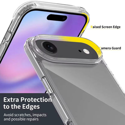 Premium Silicone Clear Case for iPhone 17 Pro Max, 16 Pro, 16E, 15 Pro, 14, 13, 12, 11, SE, XS, and 7