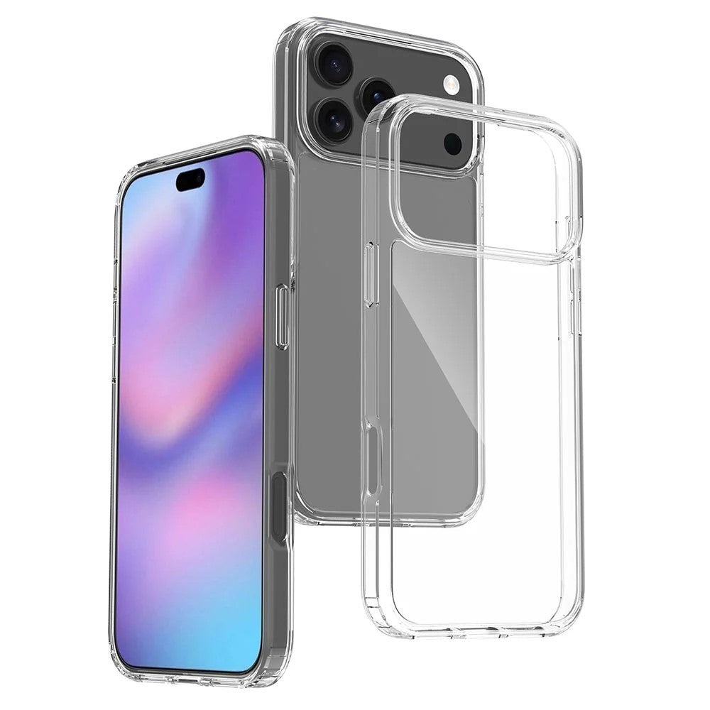 Premium Silicone Clear Case for iPhone 17 Pro Max, 16 Pro, 16E, 15 Pro, 14, 13, 12, 11, SE, XS, and 7