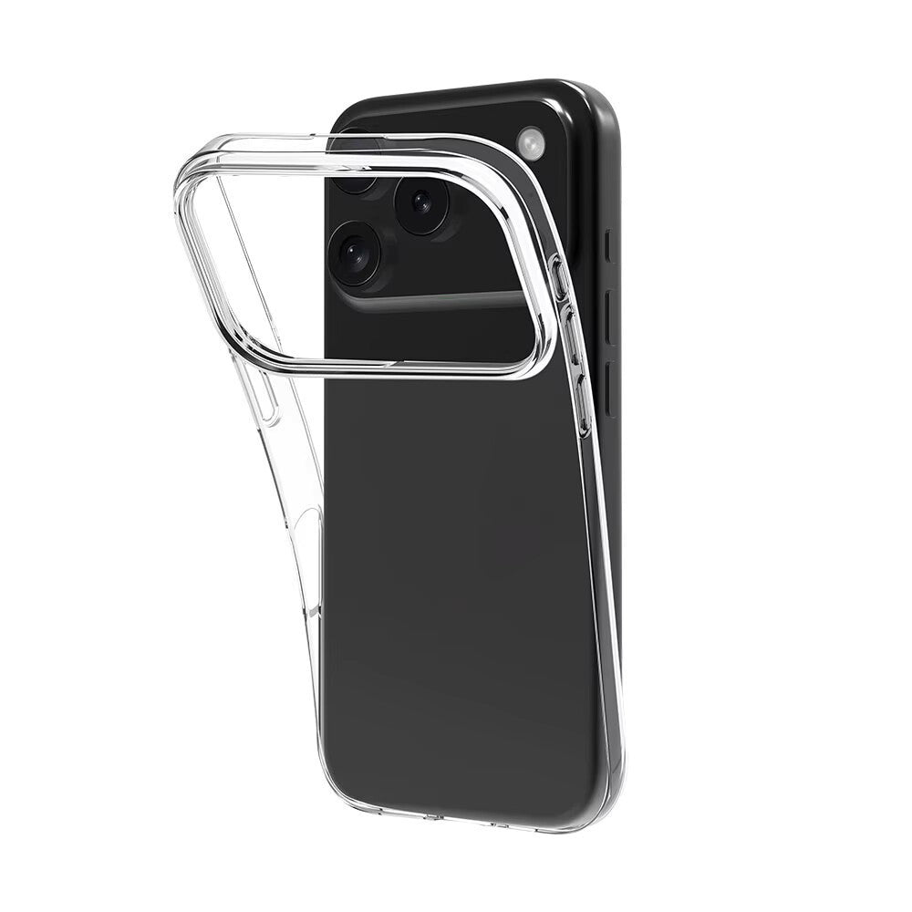 Premium Silicone Clear Case for iPhone 17 Pro Max, 16 Pro, 16E, 15 Pro, 14, 13, 12, 11, SE, XS, and 7